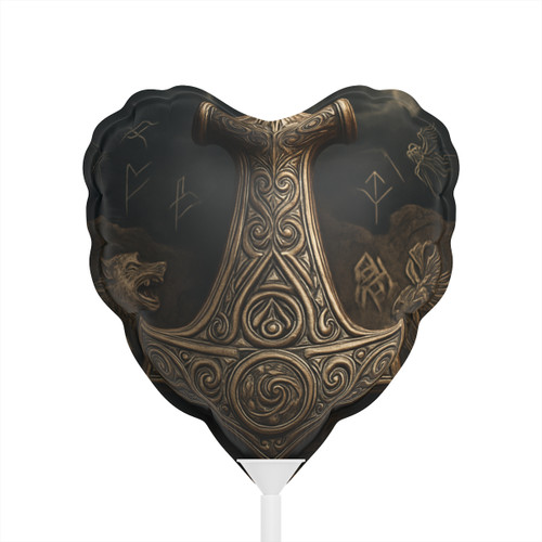 Mjölnir's Might - Balloons (Round and Heart-shaped), 6"