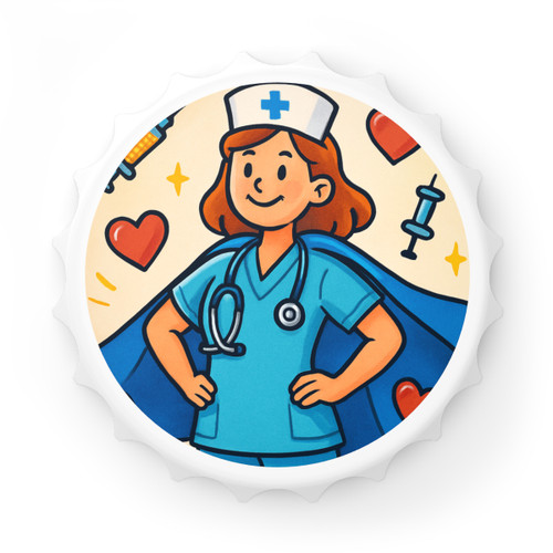 Nurse Superhero Spirit - Bottle Opener
