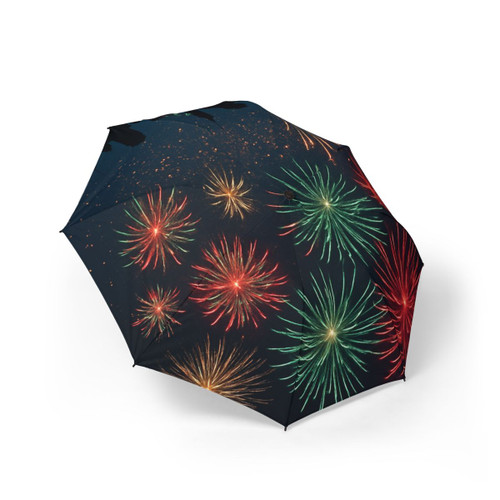 Midnight Sparkle - Semi-Automatic Foldable Umbrella