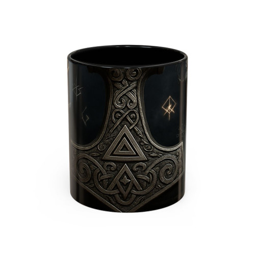 Mjölnir's Might - Accent Coffee Mug (11, 15oz)