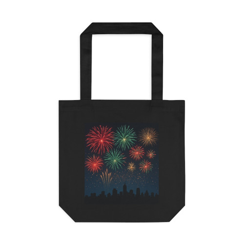 Midnight Sparkle - Cotton Tote Bag