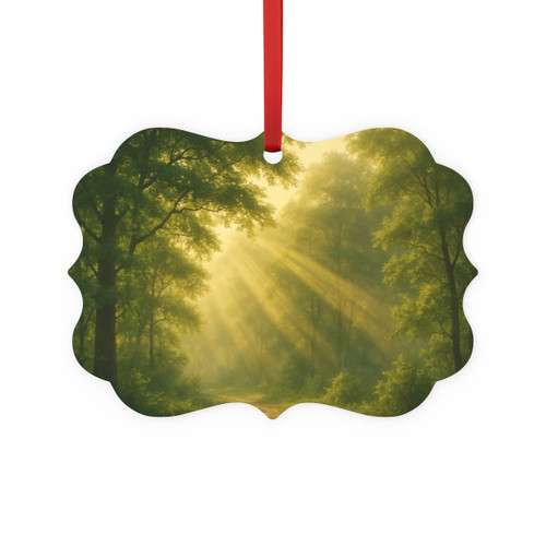 Whispers of Dawn - Metal Plaque Ornament
