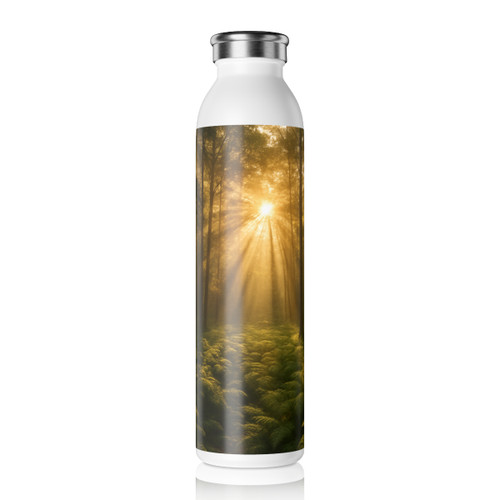 Serene Forest Retreat - Slim Water Bottle