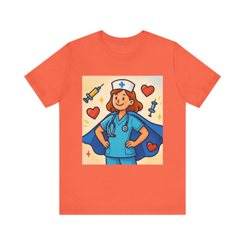 Nurse Superhero Spirit - Unisex Jersey Short Sleeve Tee