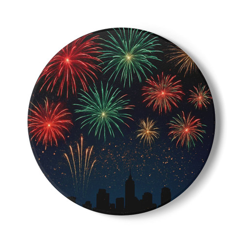 Midnight Sparkle - Ceramic Coaster