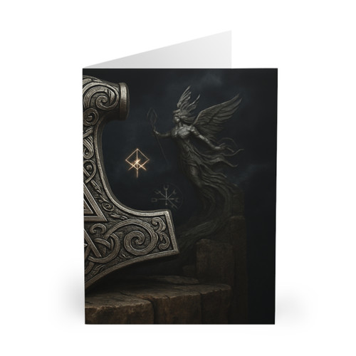Mjölnir's Might - Greeting Cards (5 Pack)