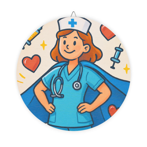 Nurse Superhero Spirit - Wood Signs