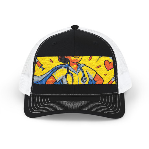 Nurse Superhero Spirit - Snapback Trucker Cap (Embroidery)