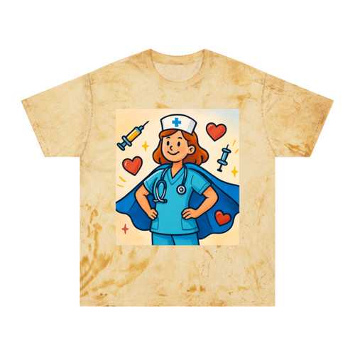 Nurse Superhero Spirit - Unisex Color Blast T-Shirt