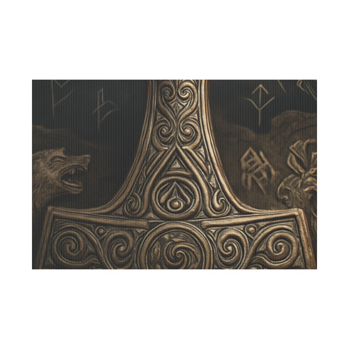 Mjölnir's Might - Plastic Yard Sign