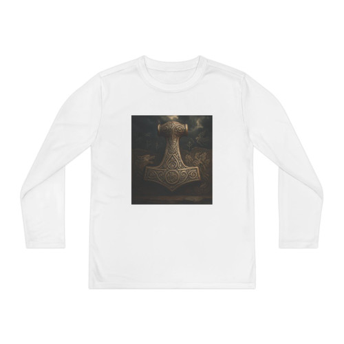 Mjölnir's Might - Youth Long Sleeve Competitor Tee