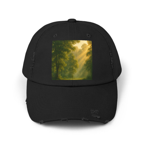 Whispers of Dawn - Unisex Distressed Cap