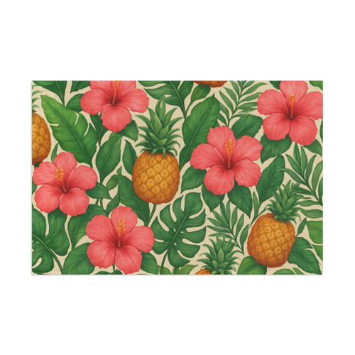 Tropical Oasis Escape - Flag