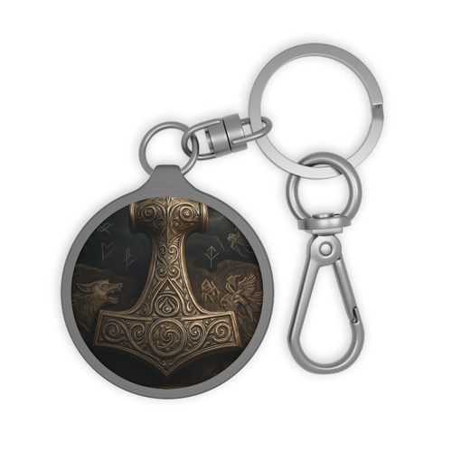 Mjölnir's Might - Keyring Tag
