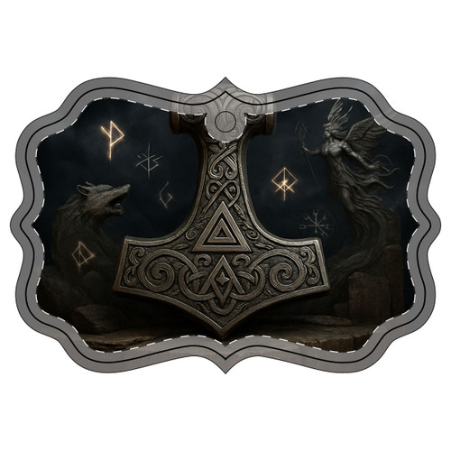 Mjölnir's Might - Acrylic Ornament (Multi-depth)