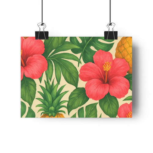 Tropical Oasis Escape - Giclée Art Print 