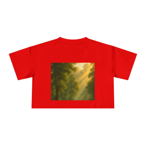 Whispers of Dawn - Women's Crop Tee