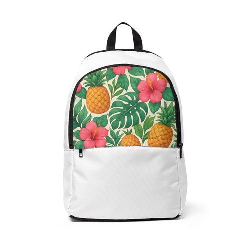 Tropical Oasis Escape - Unisex Fabric Backpack