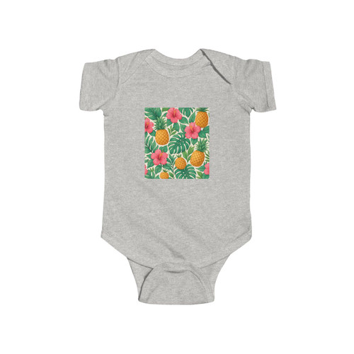Tropical Oasis Escape - Infant Fine Jersey Bodysuit