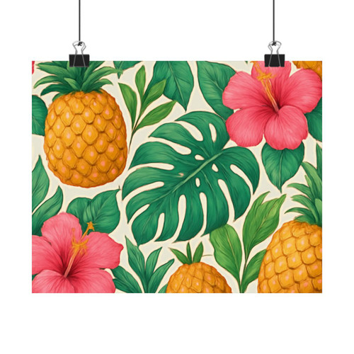Tropical Oasis Escape - Matte Horizontal Posters