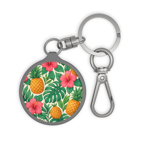 Tropical Oasis Escape - Keyring Tag