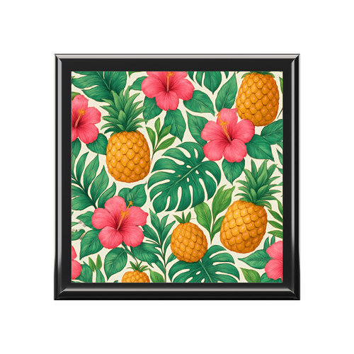 Tropical Oasis Escape - Jewelry Box