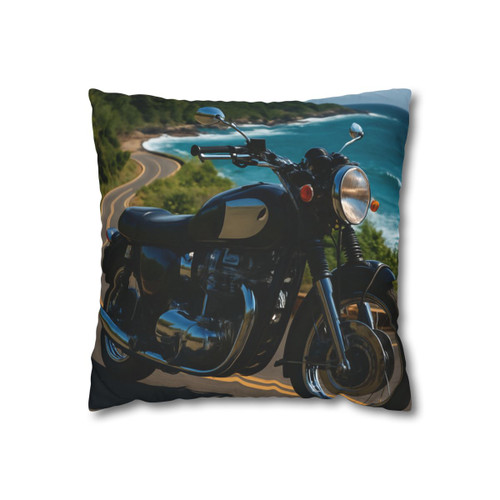 Freedom Ride - Square Poly Canvas Pillowcase