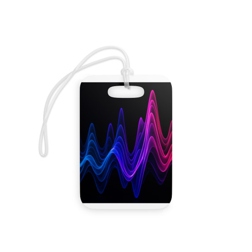 Rhythmic Waves - Luggage Tags