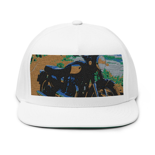 Freedom Ride - Flat Bill Cap (Embroidery)
