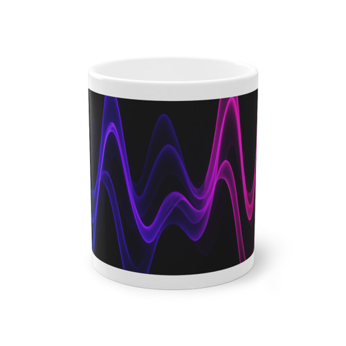 Rhythmic Waves - Standard Mug, 11oz