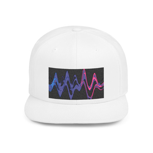 Rhythmic Waves - Flat Bill Snapback