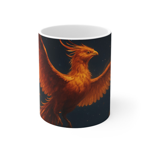 Celestial Phoenix Dance - Ceramic Mug (EU)