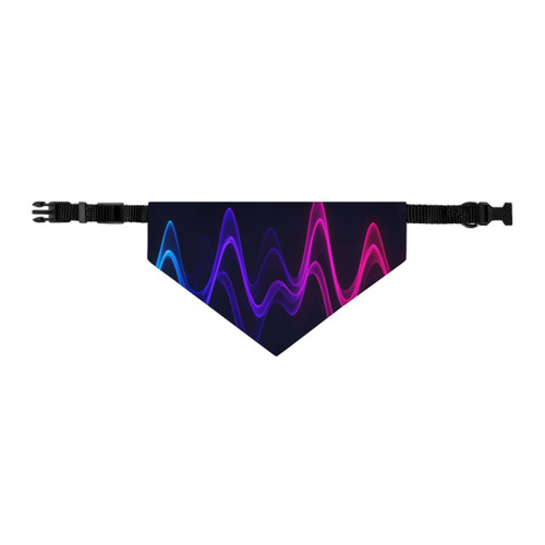 Rhythmic Waves - Pet Bandana Collar