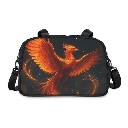 Celestial Phoenix Dance - Fitness Handbag