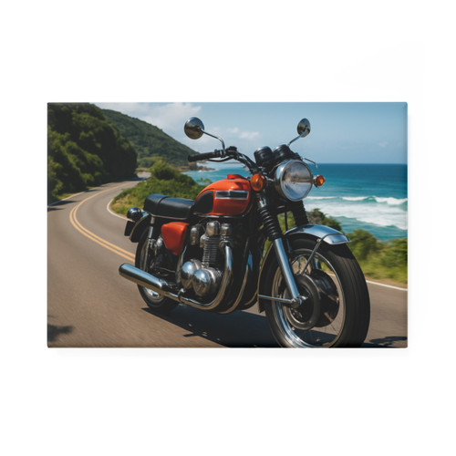 Freedom Ride - Button Magnet, Rectangle (1 & 10 pcs)