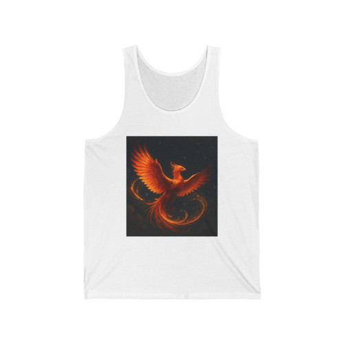 Celestial Phoenix Dance - Unisex Jersey Tank