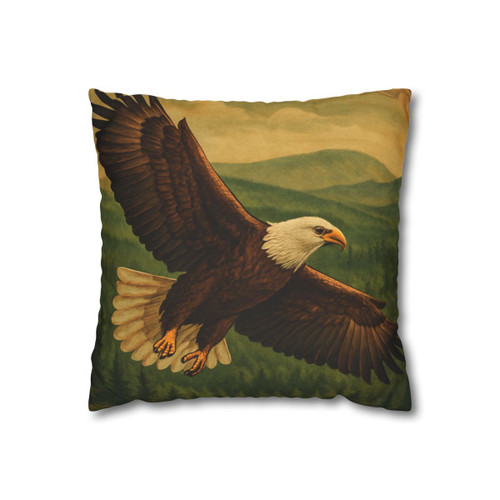 Whispers of Nature - Square Poly Canvas Pillowcase