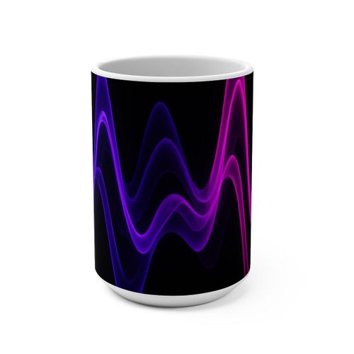 Rhythmic Waves - Mug 15oz