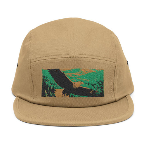 Whispers of Nature - 5 Panel Cap (Embroidery)