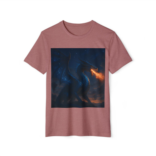 Eclipse of the Celestial Dragon - Unisex Recycled Organic T-Shirt