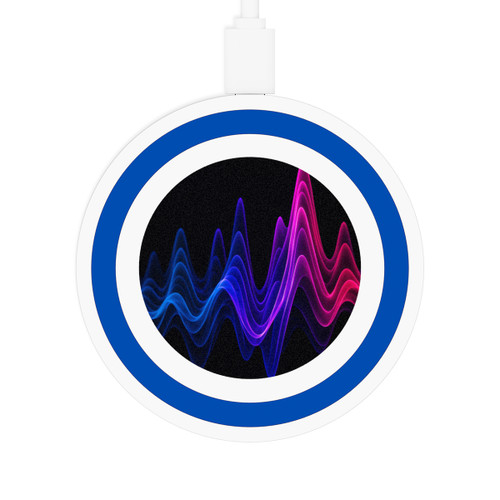 Rhythmic Waves - Quake Wireless Charging Pad