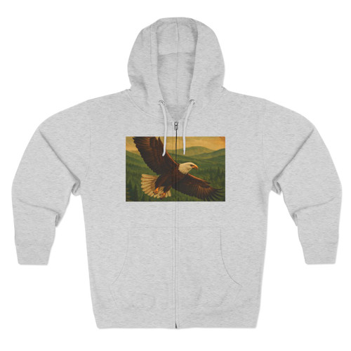 Whispers of Nature - Unisex Zip Hoodie