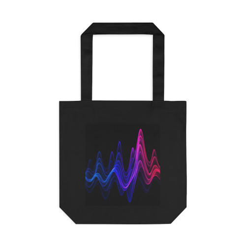 Rhythmic Waves - Cotton Tote Bag