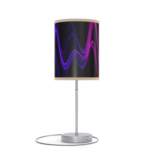 Rhythmic Waves - Lamp on a Stand, US|CA plug