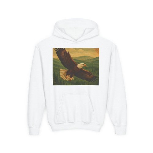 Whispers of Nature - Youth Heavy Blend Hooded Sweatshirt