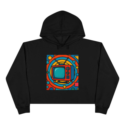 Retro Revolution - Crop Hoodie