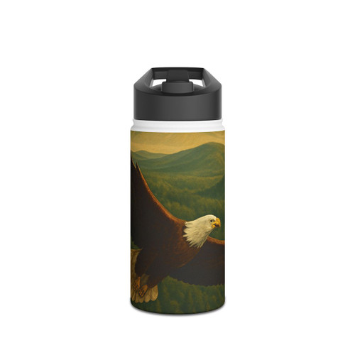 Whispers of Nature - Stainless Steel Water Bottle, Standard Lid