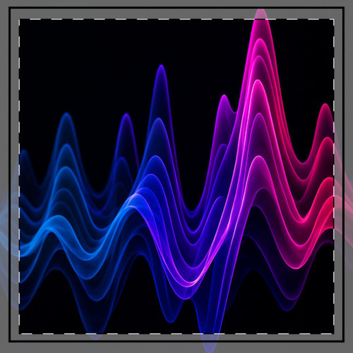 Rhythmic Waves - Throw Pillow