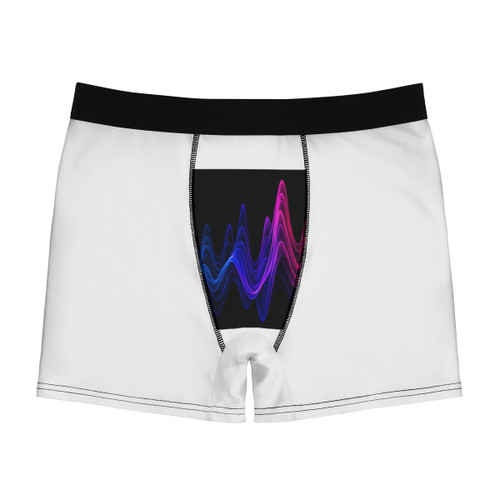 Rhythmic Waves - Men's Boxer Briefs (AOP)