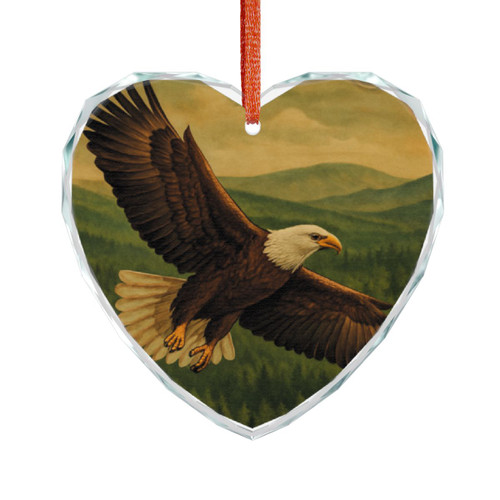 Whispers of Nature - Crystal Glass Ornament